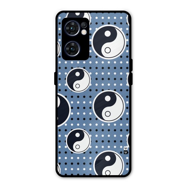 Ultimate Yin Yang Metal Back Case for Oppo Reno7 5G