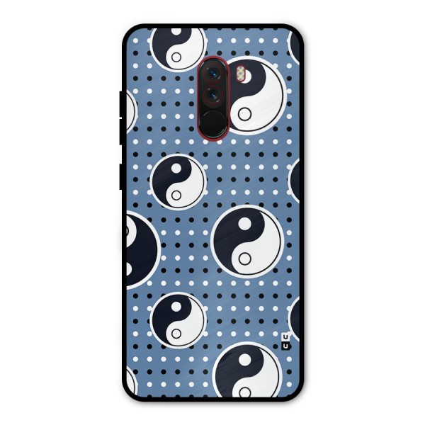 Ultimate Yin Yang Metal Back Case for Poco F1