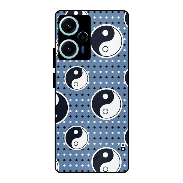 Ultimate Yin Yang Metal Back Case for Poco F5