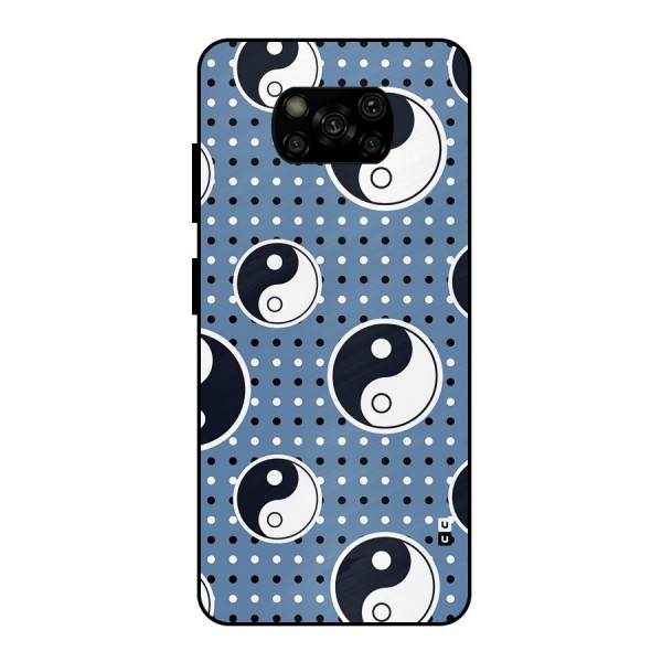 Ultimate Yin Yang Metal Back Case for Poco X3