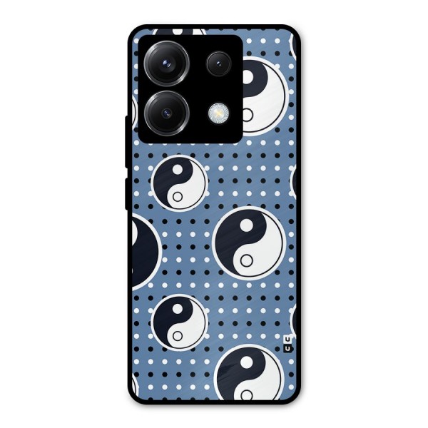 Ultimate Yin Yang Metal Back Case for Poco X6