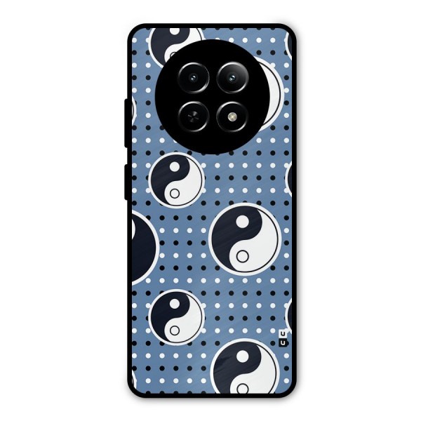 Ultimate Yin Yang Metal Back Case for Realme 12 5G