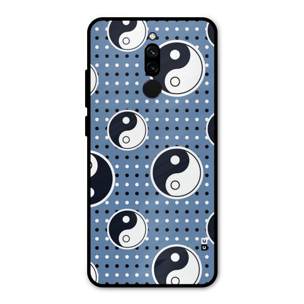 Ultimate Yin Yang Metal Back Case for Redmi 8