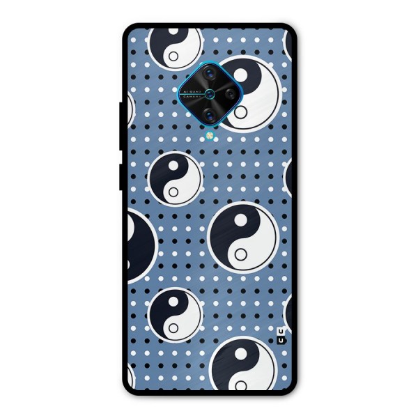 Ultimate Yin Yang Metal Back Case for Vivo S1 Pro