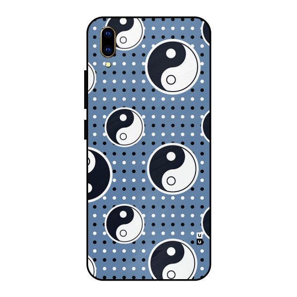 Ultimate Yin Yang Metal Back Case for Vivo V11 Pro