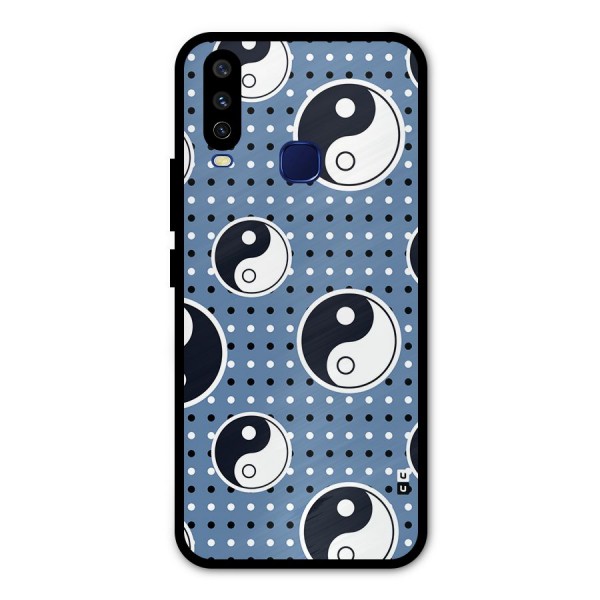 Ultimate Yin Yang Metal Back Case for Vivo V17