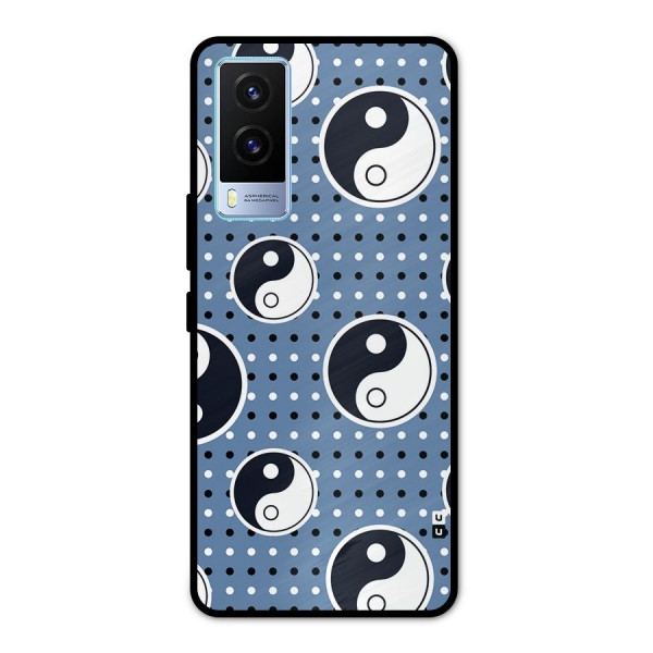 Ultimate Yin Yang Metal Back Case for Vivo V21e 5G