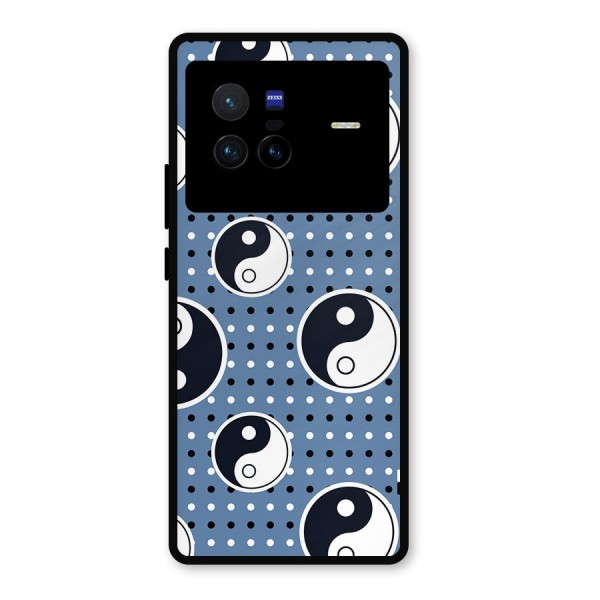 Ultimate Yin Yang Metal Back Case for Vivo X80