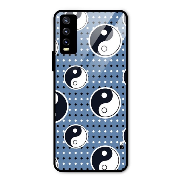 Ultimate Yin Yang Metal Back Case for Vivo Y20 2021