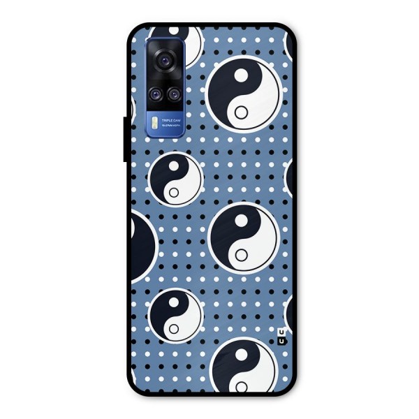 Ultimate Yin Yang Metal Back Case for Vivo Y31