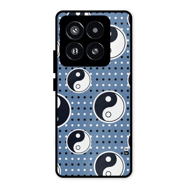 Ultimate Yin Yang Metal Back Case for Xiaomi 14 Pro