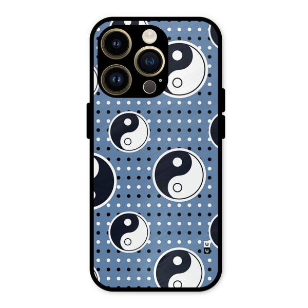 Ultimate Yin Yang Metal Back Case for iPhone 14 Pro