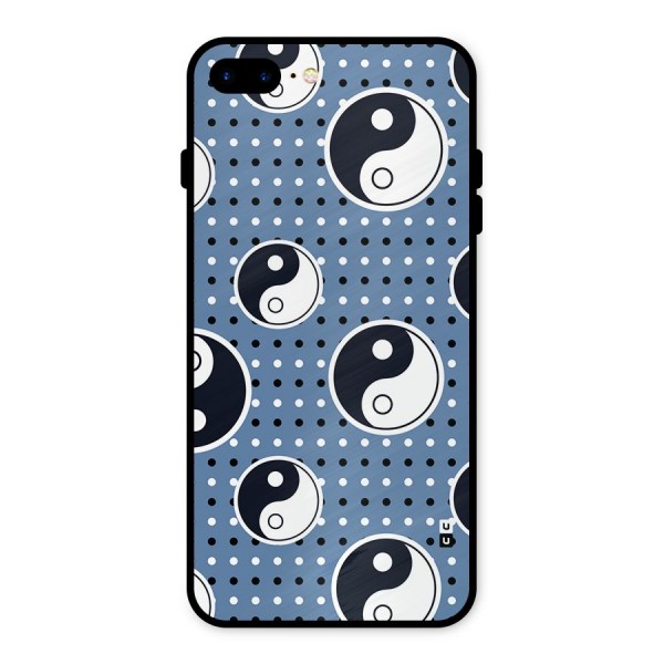 Ultimate Yin Yang Metal Back Case for iPhone 8 Plus