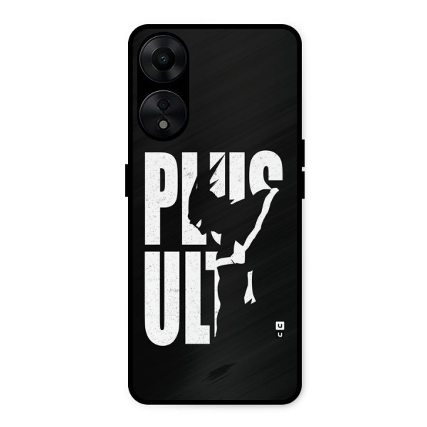 Ultra Plus Metal Back Case for Oppo A78 5G