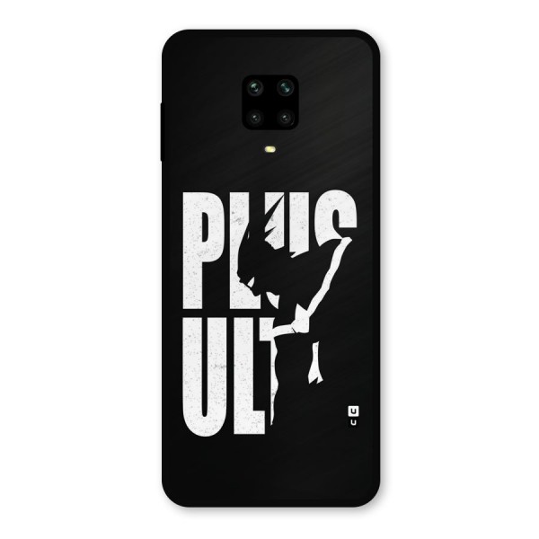 Ultra Plus Metal Back Case for Poco M2