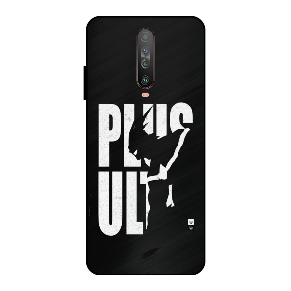 Ultra Plus Metal Back Case for Poco X2