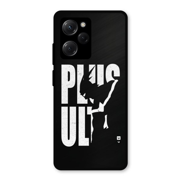 Ultra Plus Metal Back Case for Poco X5 Pro