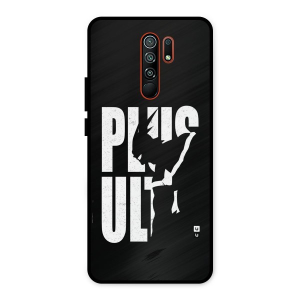 Ultra Plus Metal Back Case for Redmi 9 Prime