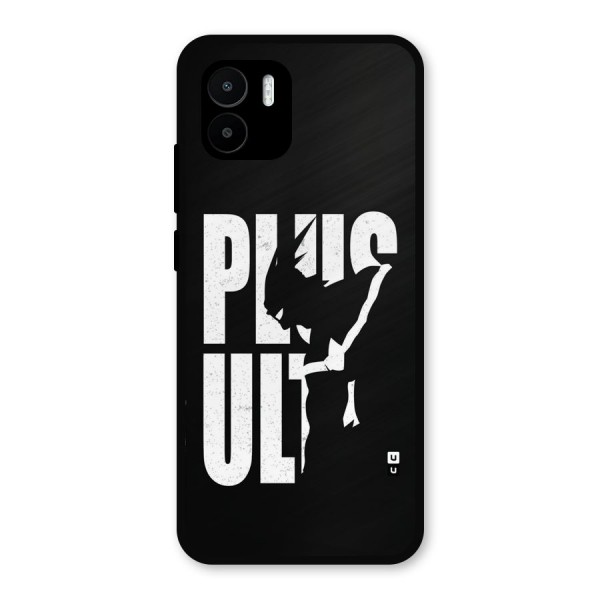 Ultra Plus Metal Back Case for Redmi A2