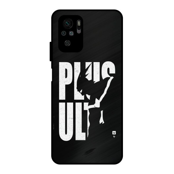 Ultra Plus Metal Back Case for Redmi Note 10