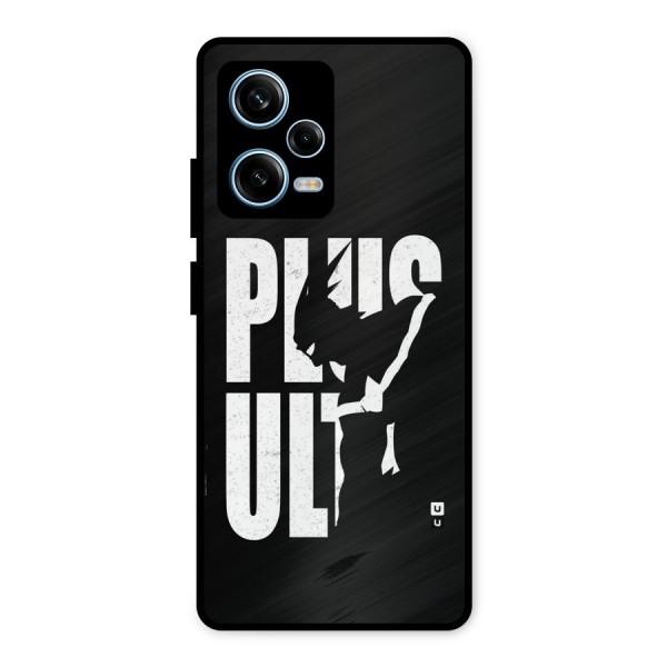 Ultra Plus Metal Back Case for Redmi Note 12 Pro