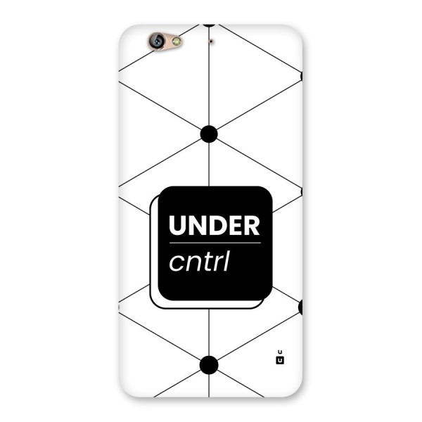 Under Control Back Case for Gionee S6