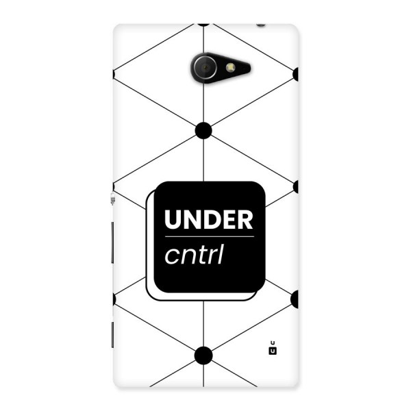 Under Control Back Case for Xperia M2