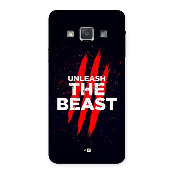 Unleash The Beast Back Case for Galaxy A3