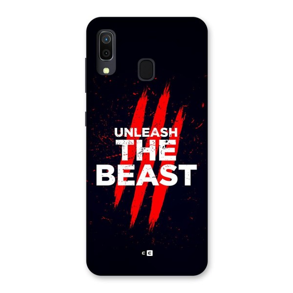 Unleash The Beast Back Case for Galaxy A30