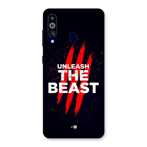 Unleash The Beast Back Case for Galaxy A60