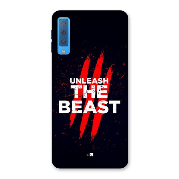 Unleash The Beast Back Case for Galaxy A7 (2018)