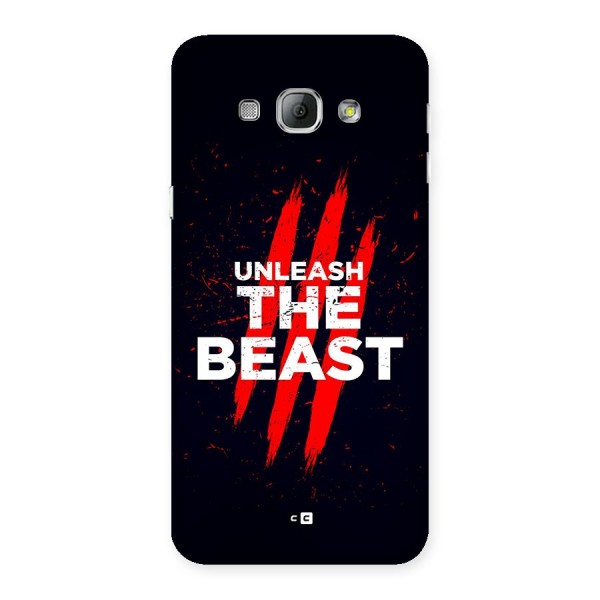 Unleash The Beast Back Case for Galaxy A8