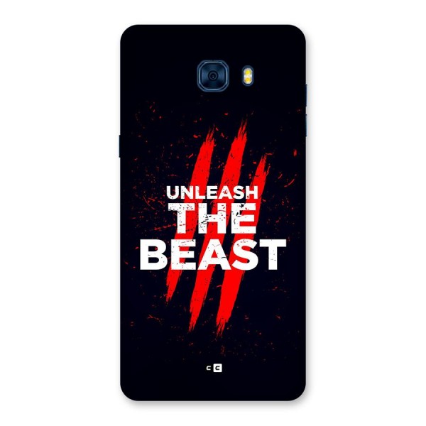 Unleash The Beast Back Case for Galaxy C7 Pro