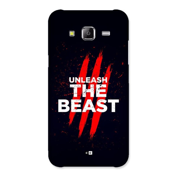 Unleash The Beast Back Case for Galaxy J5