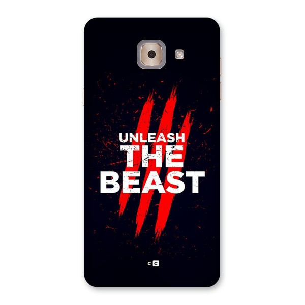 Unleash The Beast Back Case for Galaxy J7 Max