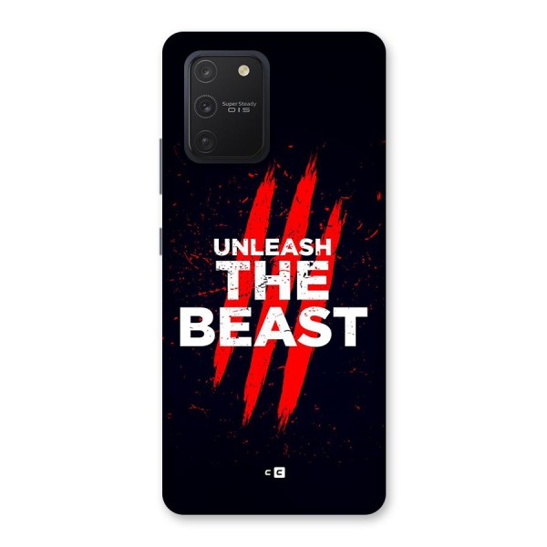 Unleash The Beast Back Case for Galaxy S10 Lite