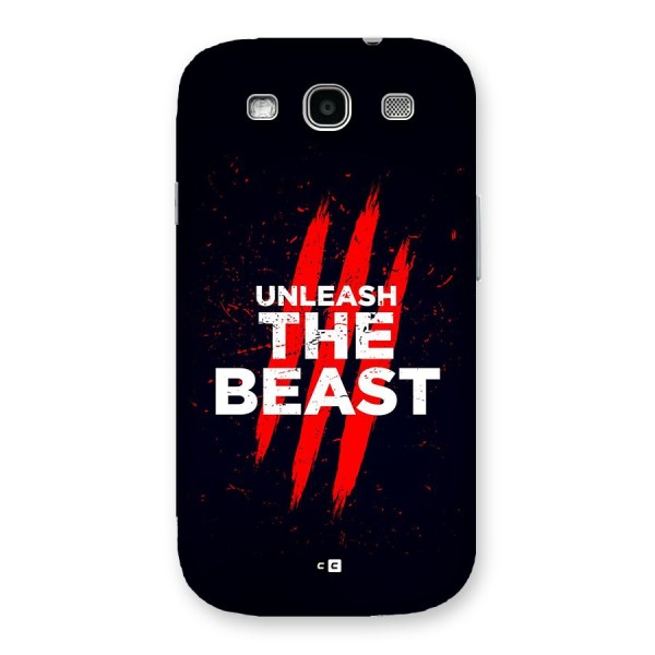 Unleash The Beast Back Case for Galaxy S3