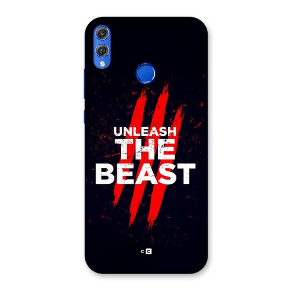 Unleash The Beast Back Case for Honor 8X