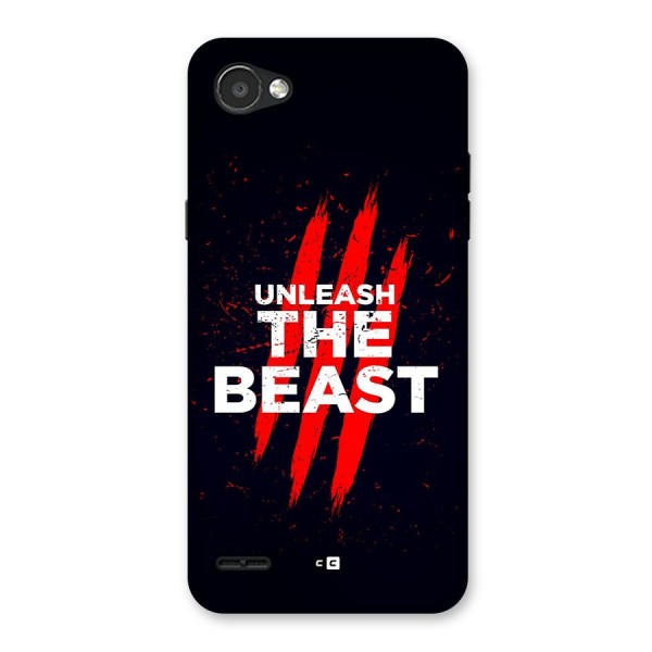 Unleash The Beast Back Case for LG Q6