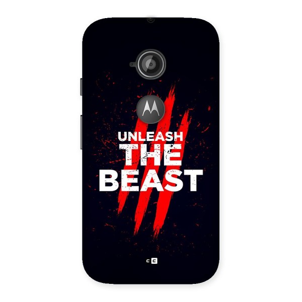 Unleash The Beast Back Case for Moto E 2nd Gen