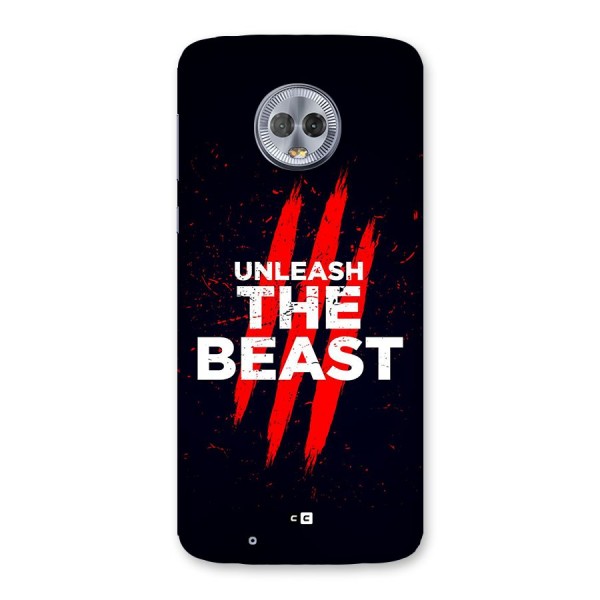 Unleash The Beast Back Case for Moto G6