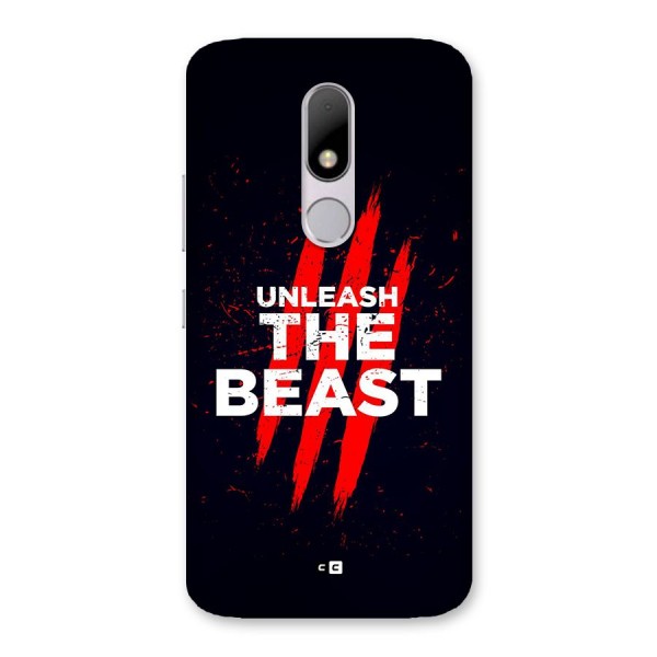 Unleash The Beast Back Case for Moto M