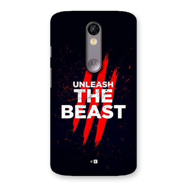 Unleash The Beast Back Case for Moto X Force