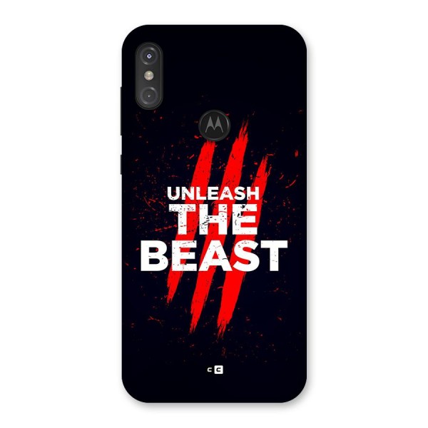 Unleash The Beast Back Case for Motorola One Power