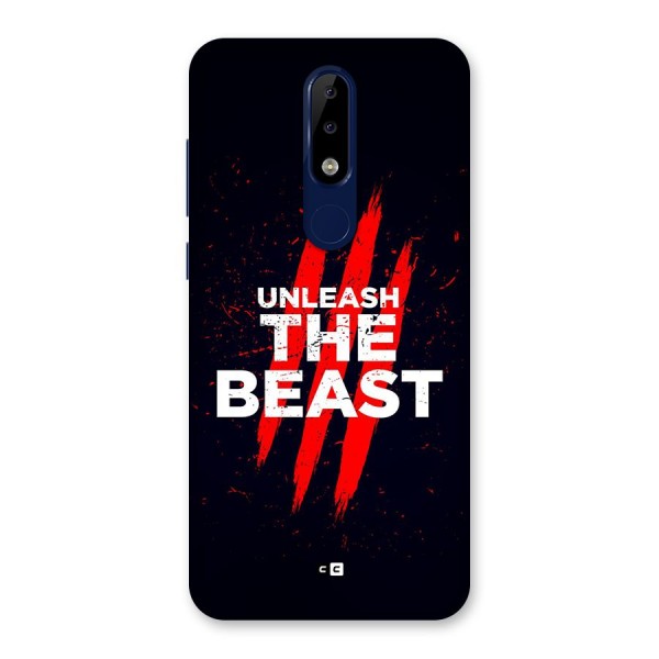 Unleash The Beast Back Case for Nokia 5.1 Plus