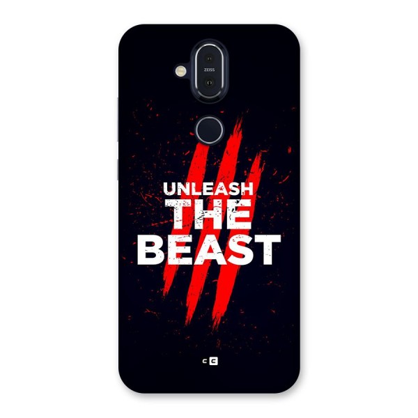 Unleash The Beast Back Case for Nokia 8.1