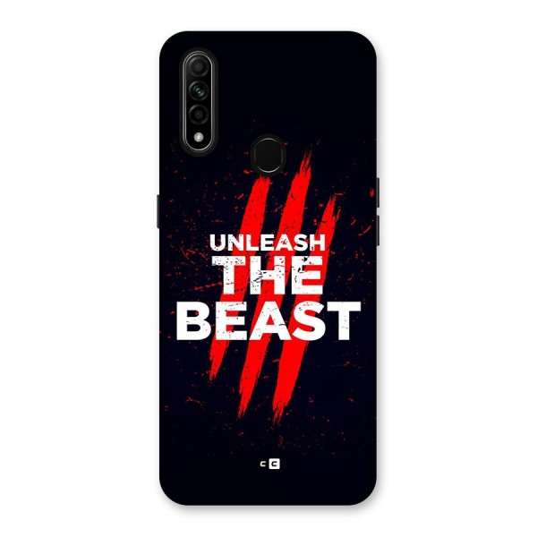 Unleash The Beast Back Case for Oppo A31