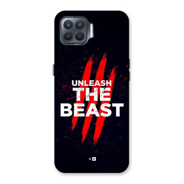 Unleash The Beast Back Case for Oppo F17 Pro