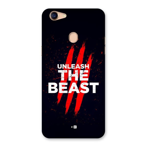 Unleash The Beast Back Case for Oppo F5