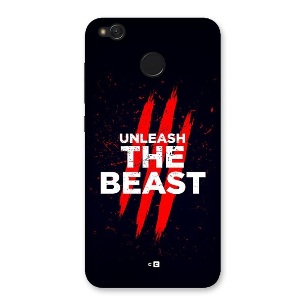 Unleash The Beast Back Case for Redmi 4